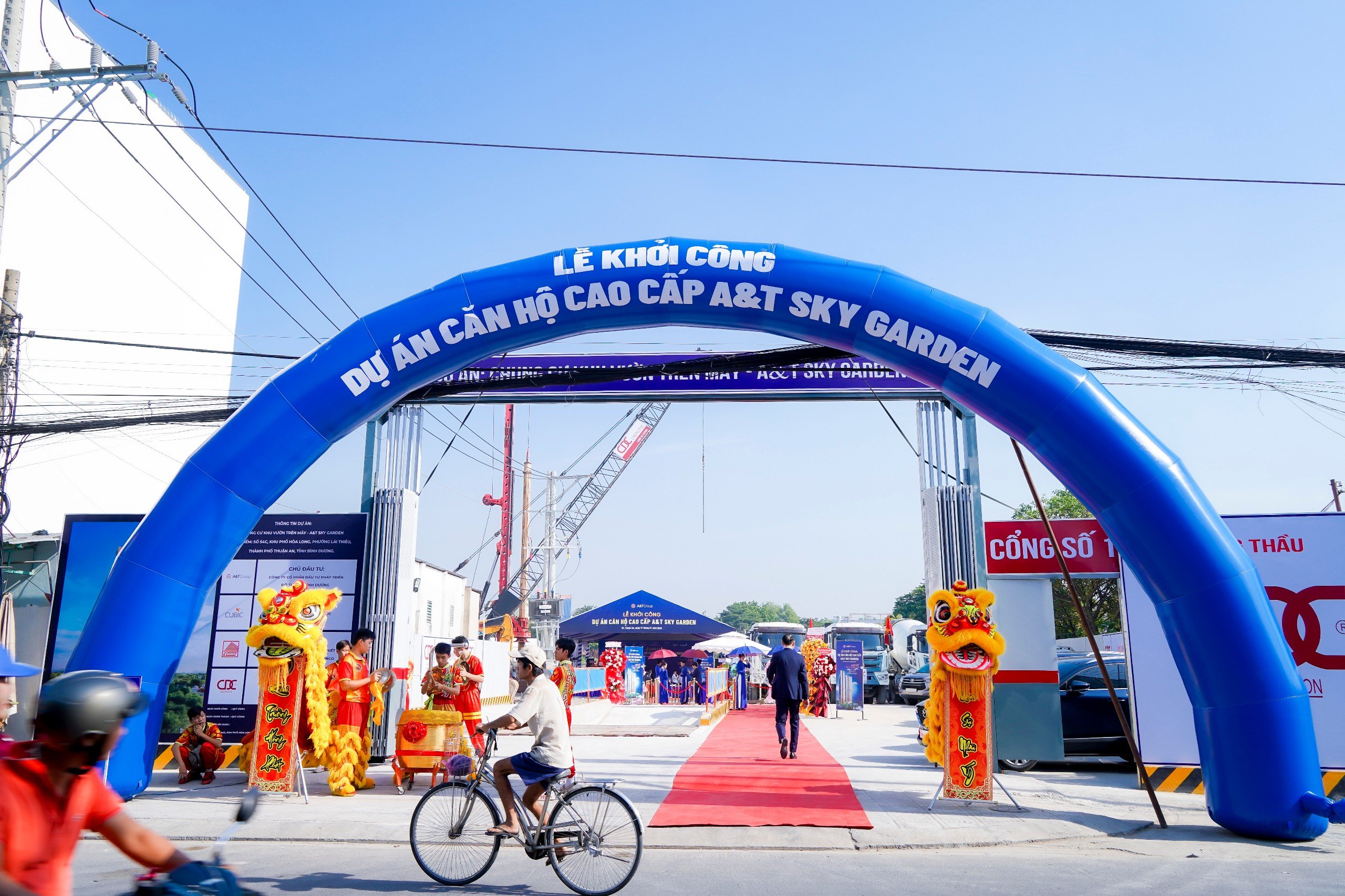 Chính thức khởi công dự án at sky garden thuận an